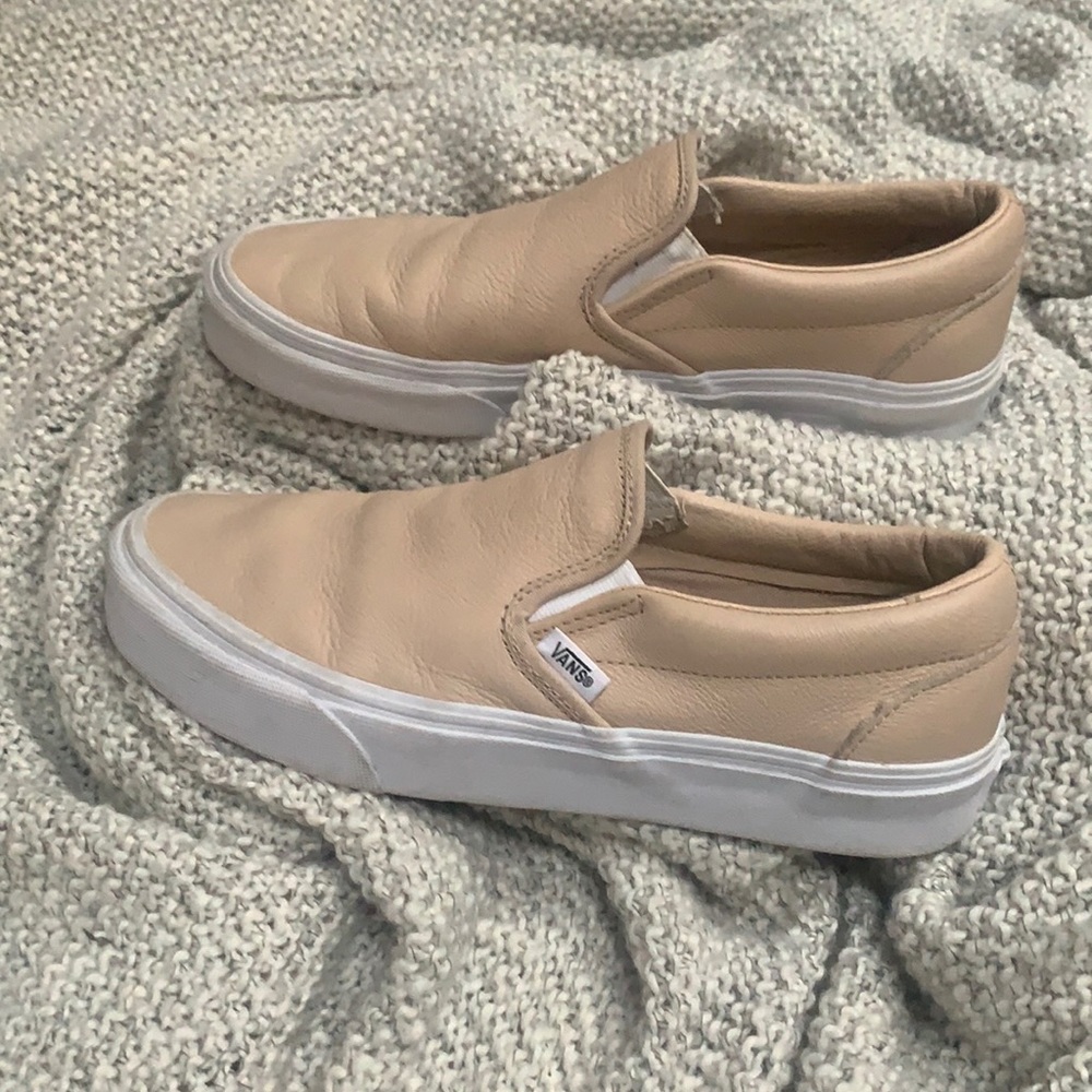 Madewell x Vans Unisex Slip-On in Frappe Leather